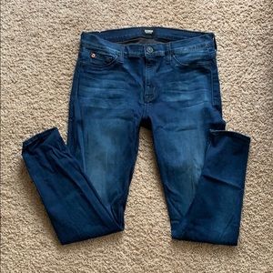 Hudson Crop Krista Super Skinny Jeans
